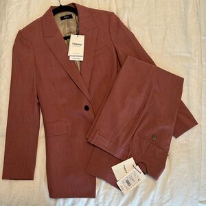 Theory Wool Mauve Suit